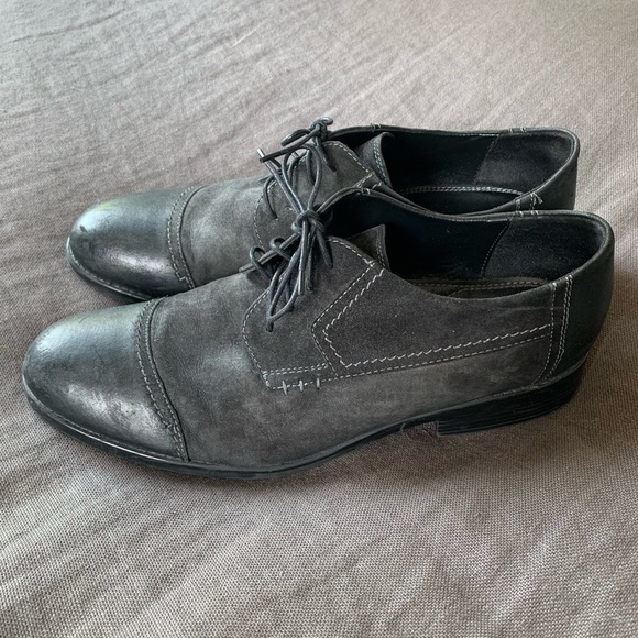 Clarks Other - Men’s CLARKS❤️Suede & Leather Oxfords-Dress Shoes
